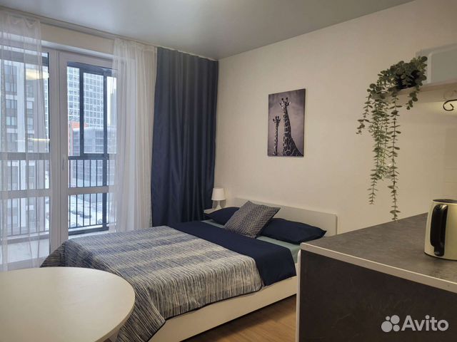 

Квартира-студия, 20 м², 1 кровать