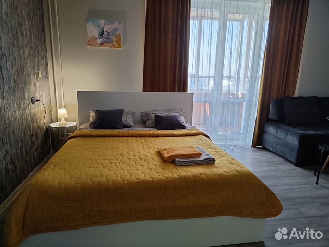 

Квартира-студия, 35 м², 2 кровати