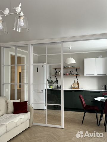 

Квартира-студия, 42 м², 2 кровати