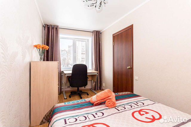 

2-к. квартира, 45 м², 2 кровати