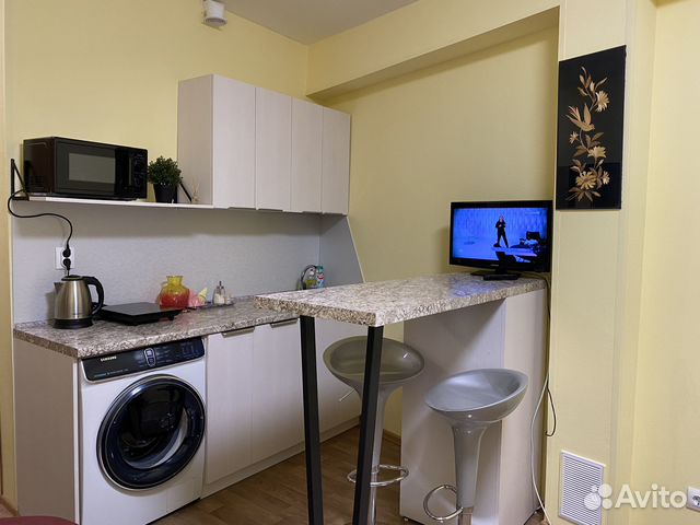 

Квартира-студия, 24 м², 2 кровати