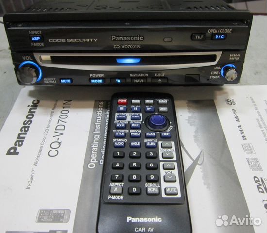  Panasonic Cq-vd7001n -  6