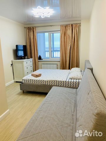 

1-к. квартира, 42 м², 3 кровати