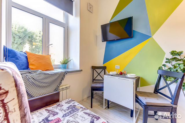 

Квартира-студия, 14 м², 2 кровати
