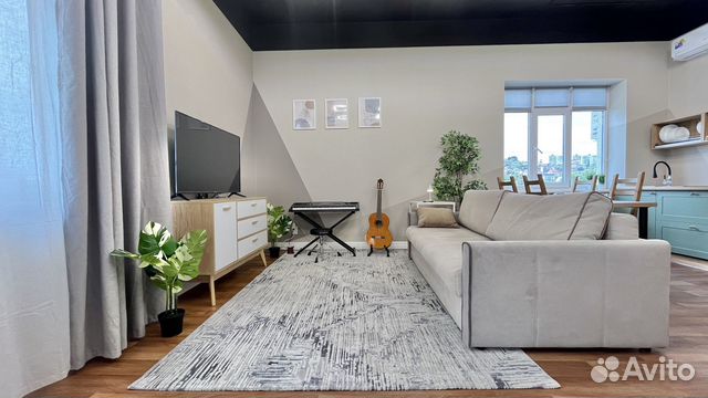 

Квартира-студия в апарт-отеле, 40 м², 3 кровати