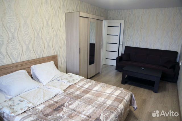 

1-к. квартира, 38 м², 2 кровати