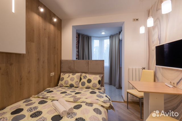 

Квартира-студия, 18 м², 2 кровати