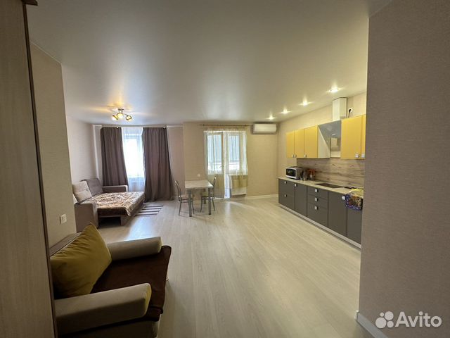 

Квартира-студия, 42 м², 2 кровати