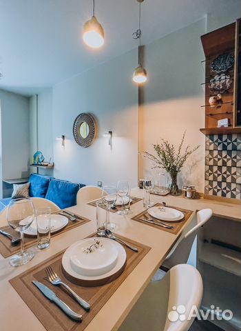 

1-к. квартира, 40 м², 2 кровати