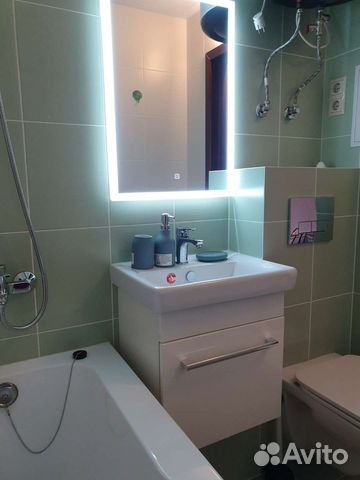 

1-к. квартира, 44 м², 3 кровати