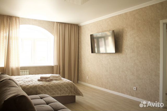 

1-к. квартира, 45 м², 2 кровати