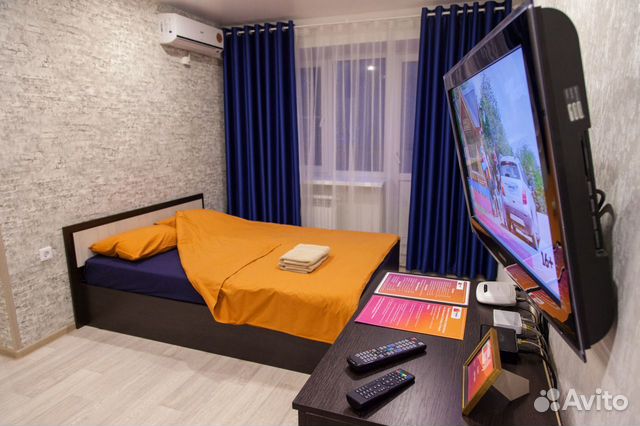 

Квартира-студия, 33 м², 2 кровати