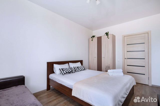 

1-к. квартира, 44 м², 3 кровати