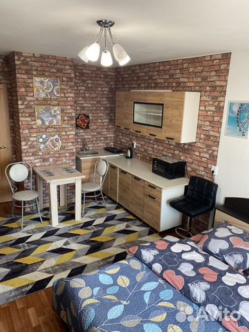 

Квартира-студия, 25 м², 1 кровать