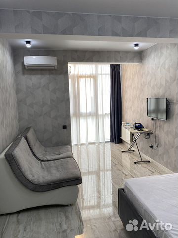 

Квартира-студия, 35 м², 2 кровати