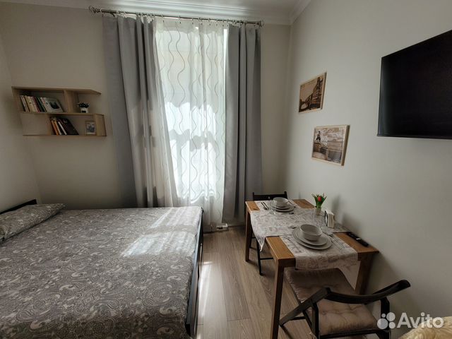 

Квартира-студия, 24 м², 2 кровати