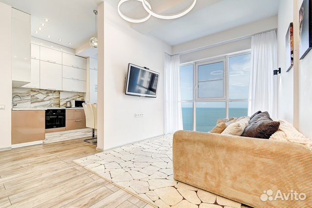 

1-к. квартира, 45 м², 2 кровати