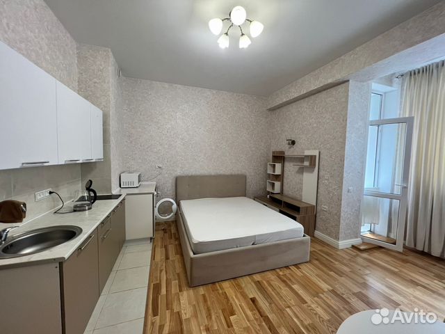 

Квартира-студия, 30 м², 1 кровать