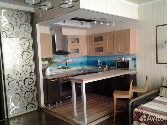 

Квартира-студия, 53 м², 2 кровати