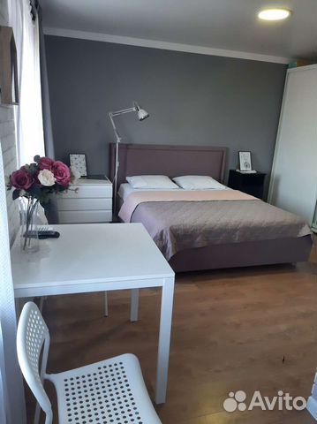 

Квартира-студия, 25 м², 2 кровати