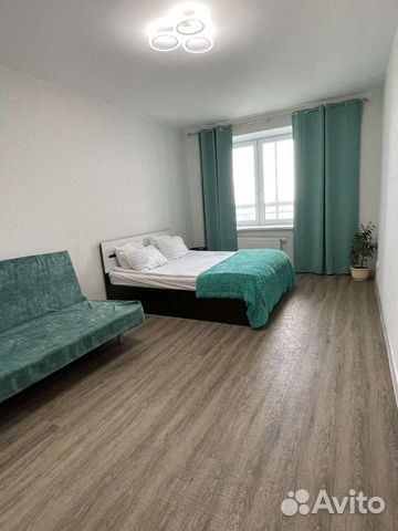 

1-к. квартира, 45 м², 2 кровати