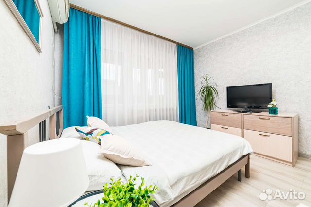 

1-к. квартира, 43 м², 2 кровати