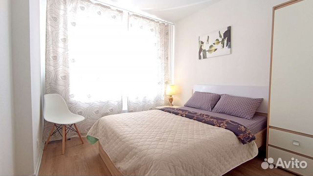 

1-к. квартира, 39 м², 2 кровати