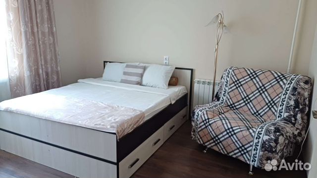 

1-к. квартира, 30 м², 2 кровати