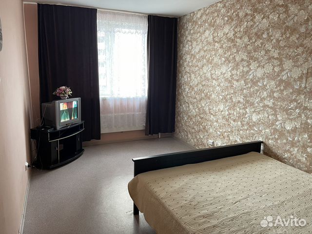 

1-к. квартира, 44 м², 2 кровати