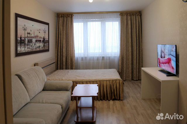 

1-к. квартира, 45 м², 3 кровати