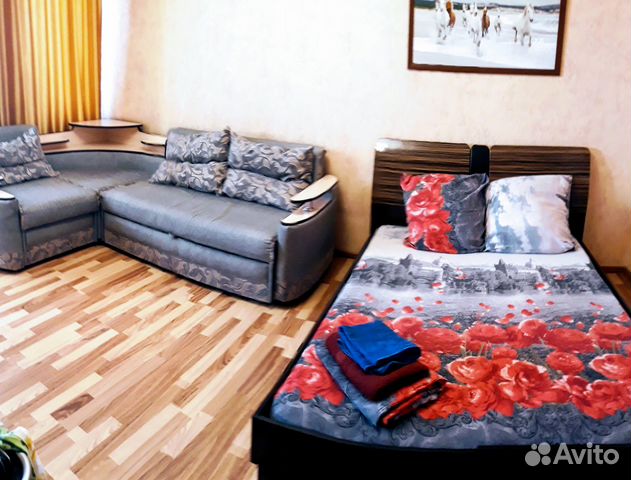 

1-к. квартира, 38 м², 2 кровати