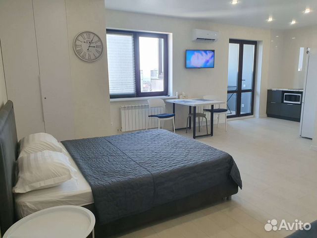 

Квартира-студия, 45 м², 2 кровати