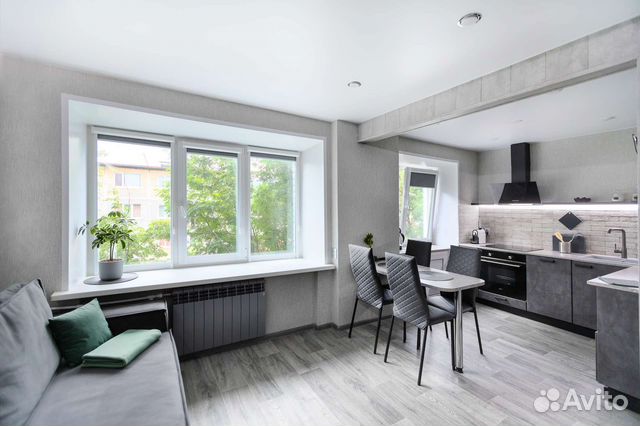 

1-к. квартира, 43 м², 3 кровати