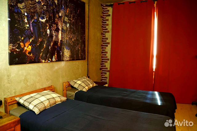 

1-к. квартира, 38 м², 2 кровати