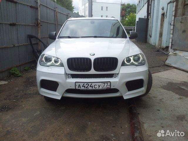Передний бампер M-style BMW X5 E70