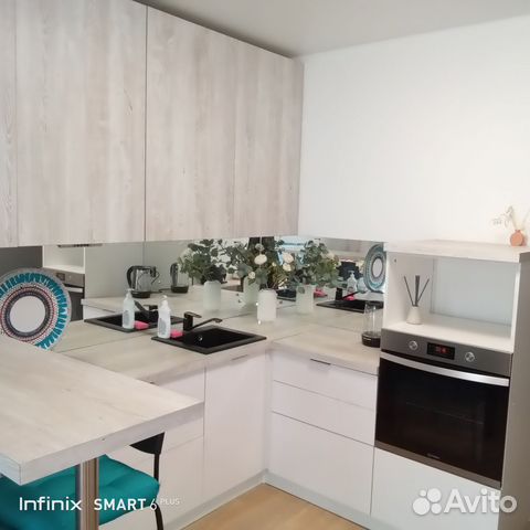

Квартира-студия, 30 м², 2 кровати