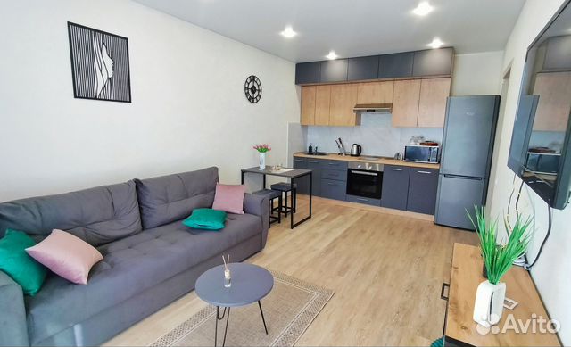 

Квартира-студия, 27 м², 1 кровать