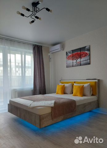 

Квартира-студия, 32 м², 1 кровать