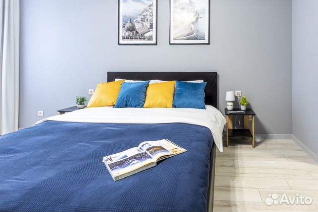 

1-к. квартира, 45 м², 2 кровати