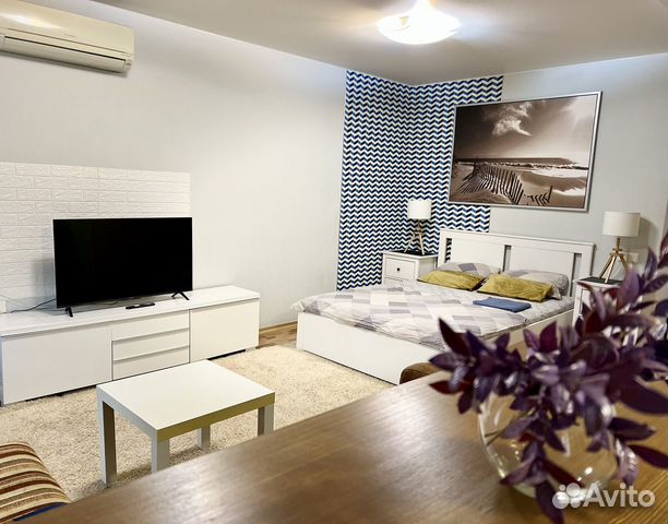

Квартира-студия, 35 м², 2 кровати