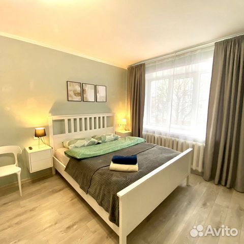 

1-к. квартира, 34 м², 2 кровати