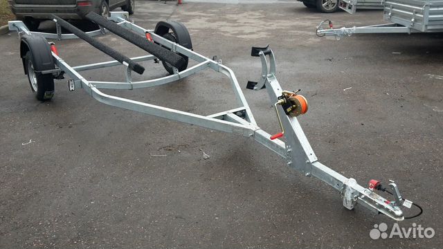 Легковой прицеп мз-550 для катера до 495 см