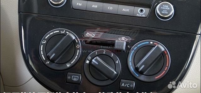 Ручки регулятора климата в салоне для Nissan Tiida
