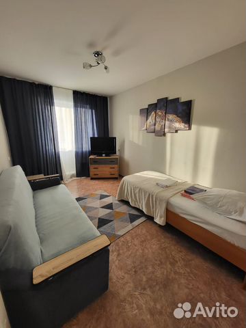 

1-к. квартира, 32 м², 2 кровати