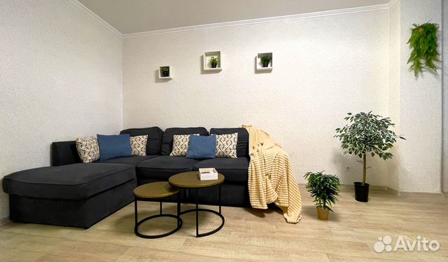 

1-к. квартира, 46 м², 3 кровати