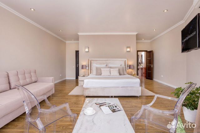 

1-к. квартира, 45 м², 2 кровати
