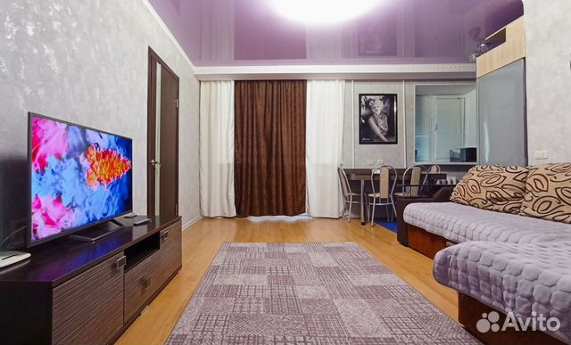 

1-к. квартира, 50 м², 2 кровати