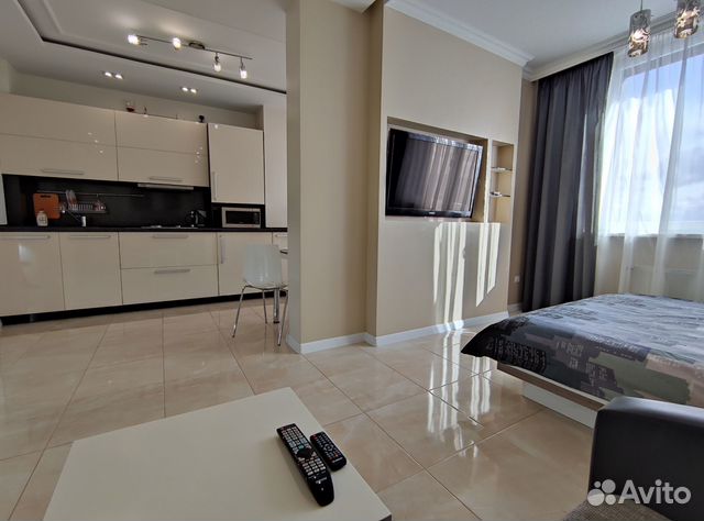 

Квартира-студия, 35 м², 2 кровати