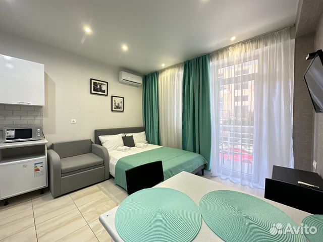 

Квартира-студия, 25 м², 2 кровати