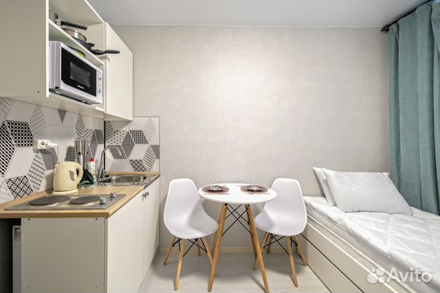 

Квартира-студия, 15 м², 1 кровать